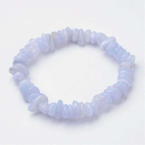 Natural blue lace agate chip - natural,