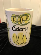 Vintage Geoffrey Maund Celery Jar