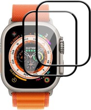 For Apple Watch Ultra 1/2/3 49mm Tempered Glass Screen Protector Watch