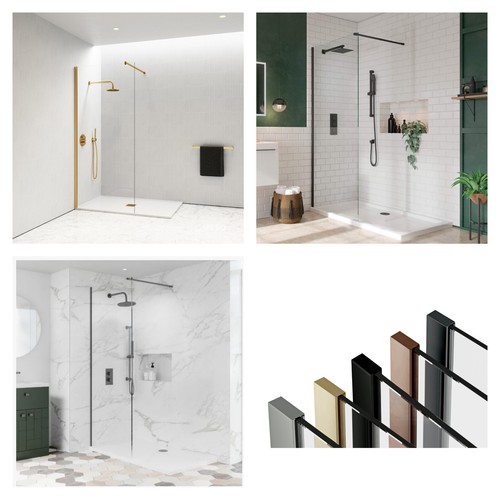 Wet room shower enclosure - wet,