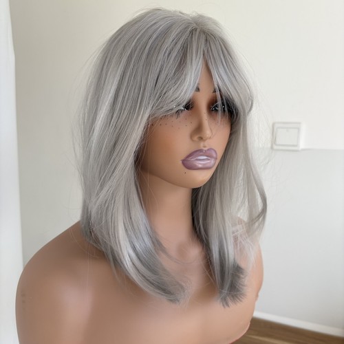 Heat resistant synthetic - synthetic, hair