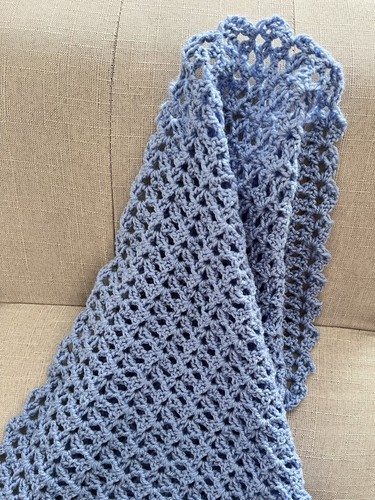 New handmade cornflower blue
