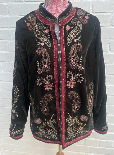 Monsoon velvet jacket 18 - velvet, uk