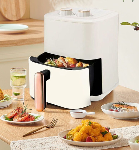 Portable air fryer large - 6l,