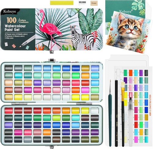 Watercolour paint set art - watercolour,