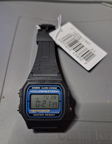 Casio 105w 1adf - casio, illuminator