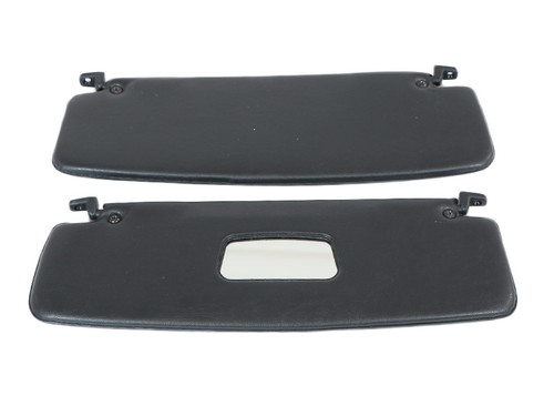Sun visors set black - for, opel