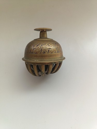 Vintage elephant claw - elephant, bell