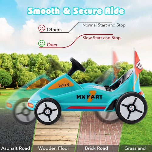 Kids electric kart - kids, on