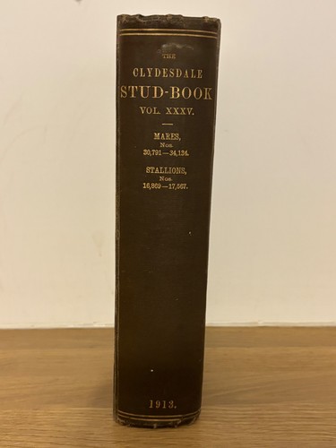 Clydesdale stud book - book, vol