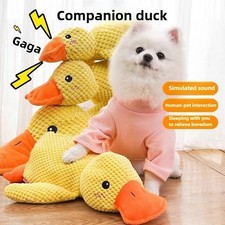Pet Dog Chew Toys Calming Duck