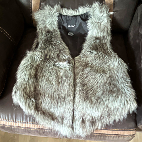 Jane gray black faux - jane, fur