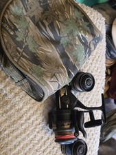 VINTAGE DIAWA HARRIER RG1355 AUTO CAST FISHING REEL AND SPARE SPOOLs