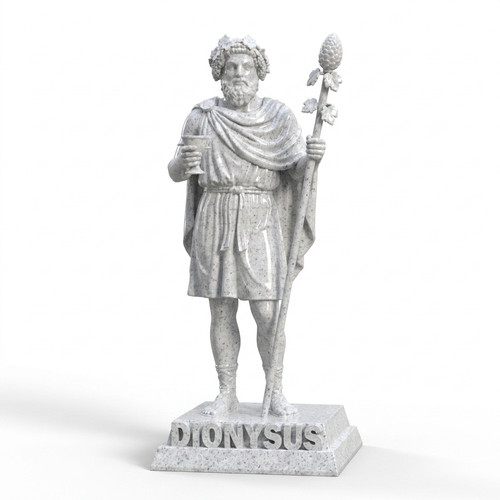 Dionysus greek god statue - greek,