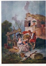 ART POSTCARD François Boucher