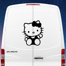 2 x Hello Kitty Vinyl Decal
