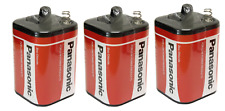 3X 6 VOLT PANASONIC 6V BATTERY 996 PJ996 908 908S 4R25RZ/B TORCH LANTERN - 