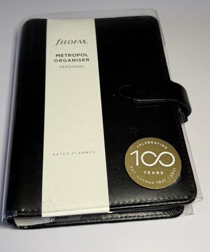 New filofax metropol black - metropol,