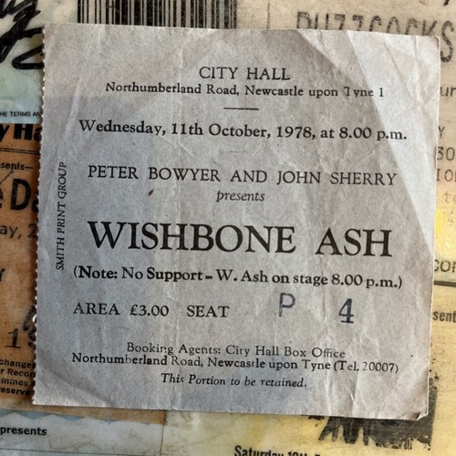 Wishbone ash original gig - ash,