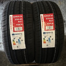 2x 235/45R17 BUDGET TYRES