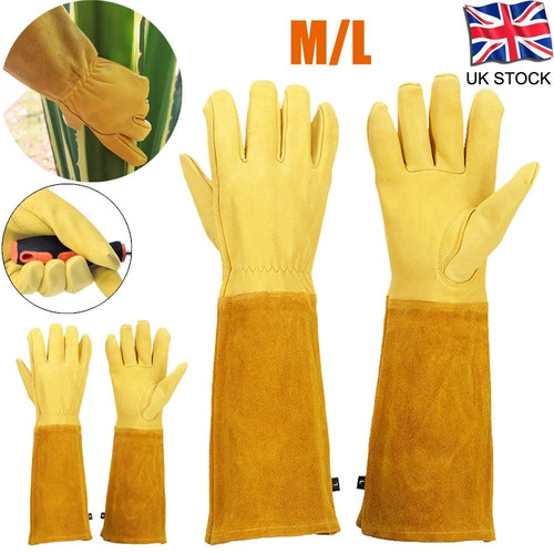 Cowhide leather gloves heavy - cowhide,
