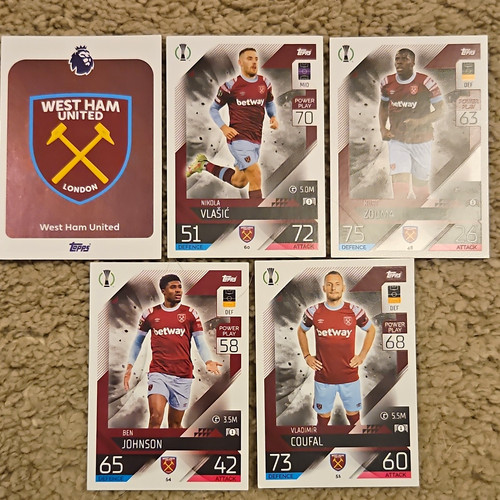 Topps match attax west - attax,