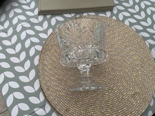 Rose Bowl Deeply Cut Glass Bon