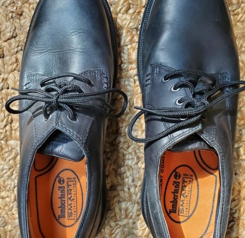 Timberland black leather shoes - timberland,