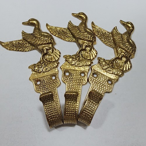 Brass flying ducks - ducks, coat