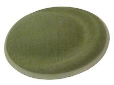 25cm Round Sinamay Dipped Disc