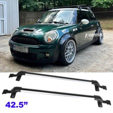 42.5" Top Roof Rack Cross Bars Luggage Carrier For Mini Cooper R52 R53 R56 F56