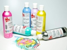 SCOLA  ARTMIX CRAFT POSTER  LARGE 300 ml BOTTLES BRILLIANT READY MIXED PAINT