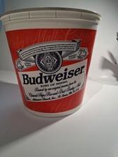 Budweiser Plastic  Beer Bucket