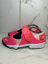 Nike Pink Air Rift Ladies Running Shows Size 4.5  Sports Shoes Good Condition