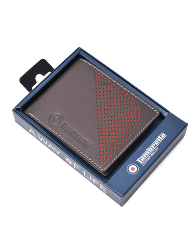 Lambretta mens punched leather - mens,