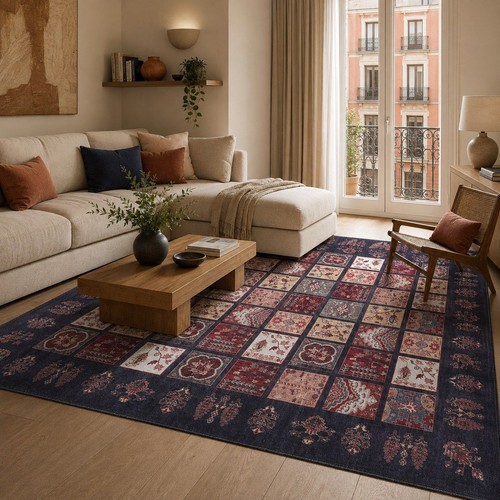 Machine washable rug - washable, slip