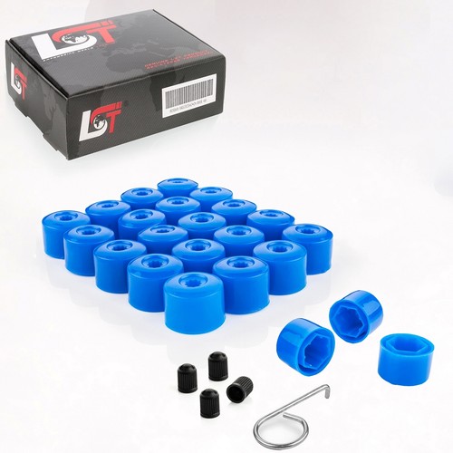 20x wheel nut caps set - caps, blue