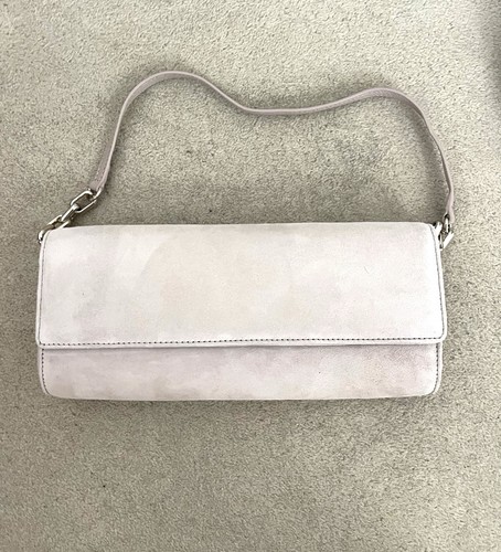Hobbs nude beige suede handbag - nude,