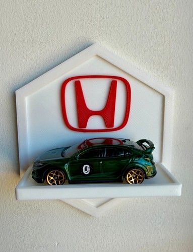 Printed honda logo wall - printed,