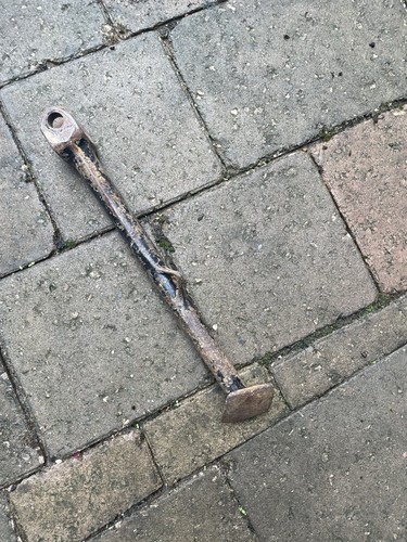 Bsa b40wd side stand - side,