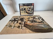 1977 Star Wars Jigsaw Puzzle - C3PO Luke Skywalker Obi-Wan Kenobi- Waddingtons