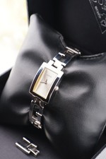 Guess Ladies Watch Rectangle Mother of Pearl Dial G-Link Bracelet