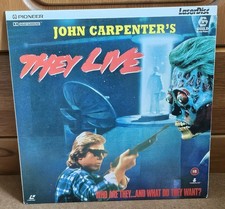 They Live Laserdisc PAL PLFEB 30351 John Carpenter | Rowdy Roddy Piper