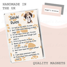 SALUKI RULES ✳ FUNNY DOG