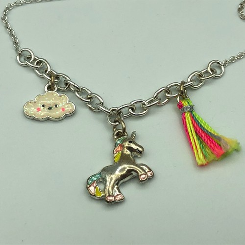 Unicorn charm pendant necklace - charm,