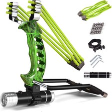 Quick-press laser sling-shot