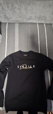 SikSilk Black Jumper - Size S