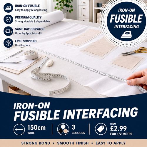 Iron fusible interfacing - fusible,