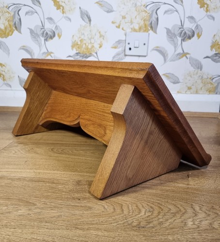 Vintage oak book - oak, stand