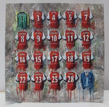 2003-04 Arsenal Invincibles Terry Kneehaw 20x20" Canvas (23931)